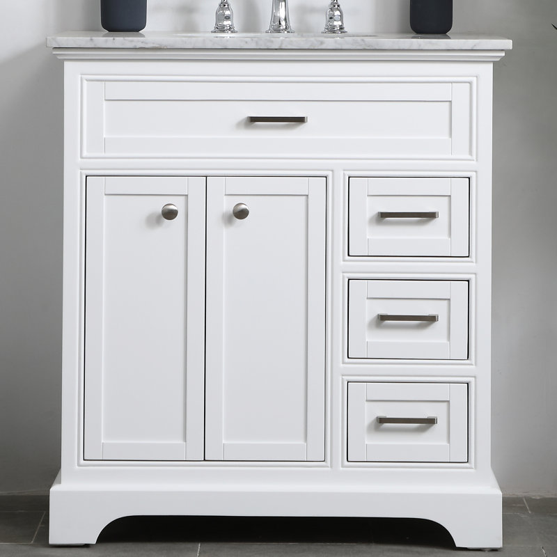 Rosecliff Heights Vanessa 32" Single Bathroom Vanity Set & Reviews